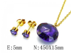Stainless Steel Jewelry Wholesale - Stainless Steel Jewelry Sets - HY30S0342HIF