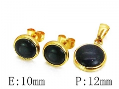 Stainless Steel Jewelry Wholesale - Stainless Steel Jewelry Sets - HY25S0678OW