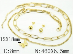 Stainless Steel Jewelry Wholesale - Stainless Steel Jewelry Sets - HY59S2242HLS