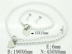 Stainless Steel Jewelry Wholesale - Stainless Steel Jewelry Sets - HY59S1993HOW