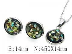 Stainless Steel Jewelry Wholesale - Stainless Steel Jewelry Sets - HY25S0655HWW