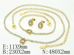 Stainless Steel Jewelry Wholesale - Stainless Steel Jewelry Sets - HY59S2483II5