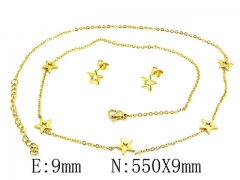 Stainless Steel Jewelry Wholesale - Stainless Steel Jewelry Sets - HY59S2870HHQ