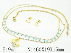 Stainless Steel Jewelry Wholesale - Stainless Steel Jewelry Sets - HY21S0334OC