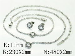 Stainless Steel Jewelry Wholesale - Stainless Steel Jewelry Sets - HY59S2407IAL