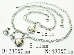 Stainless Steel Jewelry Wholesale - Stainless Steel Jewelry Sets - HY59S2302HME