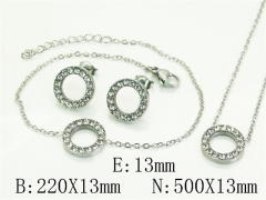 Stainless Steel Jewelry Wholesale - Stainless Steel Jewelry Sets - HY59S2567HIQ