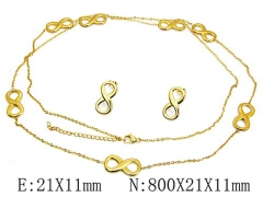 Stainless Steel Jewelry Wholesale - Stainless Steel Jewelry Sets - HY59S1289HLA