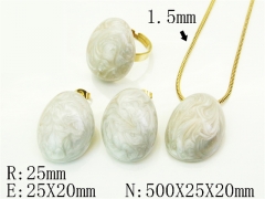Stainless Steel Jewelry Wholesale - Stainless Steel Jewelry Sets - HY50S0631IHA