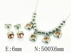 Stainless Steel Jewelry Wholesale - Stainless Steel Jewelry Sets - HY91S1525PD