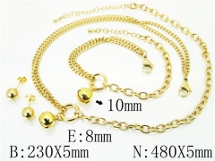 Stainless Steel Jewelry Wholesale - Stainless Steel Jewelry Sets - HY59S2280HOA