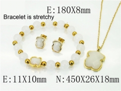 Stainless Steel Jewelry Wholesale - Stainless Steel Jewelry Sets - HY21S0392JKS