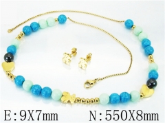 Stainless Steel Jewelry Wholesale - Stainless Steel Jewelry Sets - HY64S1311IVV