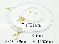 Stainless Steel Jewelry Wholesale - Stainless Steel Jewelry Sets - HY59S1973ITT