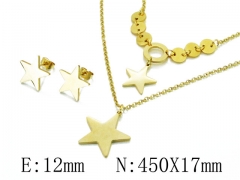 Stainless Steel Jewelry Wholesale - Stainless Steel Jewelry Sets - HY59S1373HSS