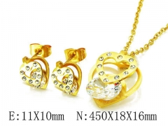 Stainless Steel Jewelry Wholesale - Stainless Steel Jewelry Sets - HY25S0516HKL