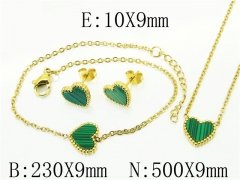 Stainless Steel Jewelry Wholesale - Stainless Steel Jewelry Sets - HY59S2488HHA