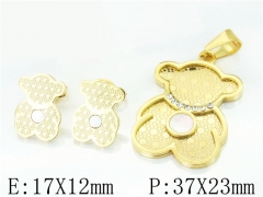 Stainless Steel Jewelry Wholesale - Stainless Steel Jewelry Sets - HY64S1285HLD