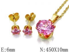 Stainless Steel Jewelry Wholesale - Stainless Steel Jewelry Sets - HY30S0201PD