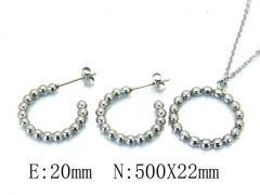 Stainless Steel Jewelry Wholesale - Stainless Steel Jewelry Sets - HY06S1008PQ