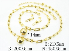 Stainless Steel Jewelry Wholesale - Stainless Steel Jewelry Sets - HY50S0049JLS