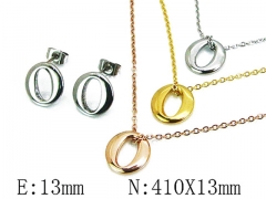 Stainless Steel Jewelry Wholesale - Stainless Steel Jewelry Sets - HY59S2908HIE