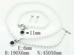 Stainless Steel Jewelry Wholesale - Stainless Steel Jewelry Sets - HY59S1991HOF