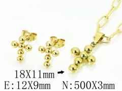 Stainless Steel Jewelry Wholesale - Stainless Steel Jewelry Sets - HY58S0100NT