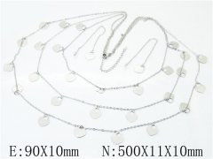 Stainless Steel Jewelry Wholesale - Stainless Steel Jewelry Sets - HY59S1791HPT