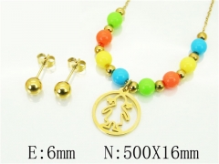 Stainless Steel Jewelry Wholesale - Stainless Steel Jewelry Sets - HY91S1627PZ