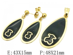 Stainless Steel Jewelry Wholesale - Stainless Steel Jewelry Sets - HY64S1244OQ