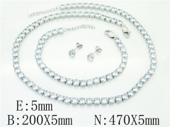Stainless Steel Jewelry Wholesale - Stainless Steel Jewelry Sets - HY59S2094JZZ