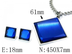 Stainless Steel Jewelry Wholesale - Stainless Steel Jewelry Sets - HY59S2797HOQ