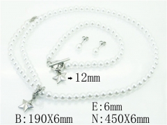 Stainless Steel Jewelry Wholesale - Stainless Steel Jewelry Sets - HY59S2001HOQ