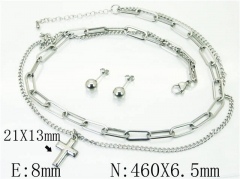 Stainless Steel Jewelry Wholesale - Stainless Steel Jewelry Sets - HY59S2211HJC