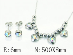 Stainless Steel Jewelry Wholesale - Stainless Steel Jewelry Sets - HY91S1528PX