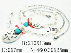 Stainless Steel Jewelry Wholesale - Stainless Steel Jewelry Sets - HY21S0249JHE