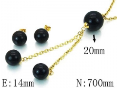 Stainless Steel Jewelry Wholesale - Stainless Steel Jewelry Sets - HY59S2695HIR
