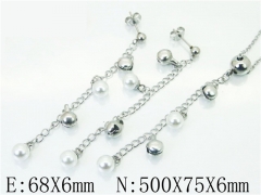 Stainless Steel Jewelry Wholesale - Stainless Steel Jewelry Sets - HY59S1926PV