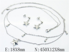 Stainless Steel Jewelry Wholesale - Stainless Steel Jewelry Sets - HY59S1712NT