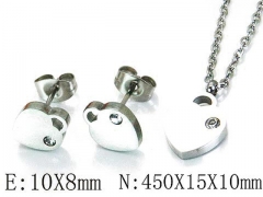 Stainless Steel Jewelry Wholesale - Stainless Steel Jewelry Sets - HY25S0595MC