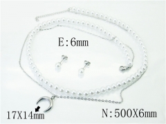 Stainless Steel Jewelry Wholesale - Stainless Steel Jewelry Sets - HY59S2047HKW