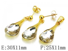 Stainless Steel Jewelry Wholesale - Stainless Steel Jewelry Sets - HY25S0688HZL
