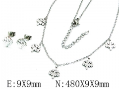 Stainless Steel Jewelry Wholesale - Stainless Steel Jewelry Sets - HY59S2966NE