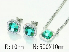 Stainless Steel Jewelry Wholesale - Stainless Steel Jewelry Sets - HY06S1122HHC