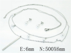 Stainless Steel Jewelry Wholesale - Stainless Steel Jewelry Sets - HY59S1859OW