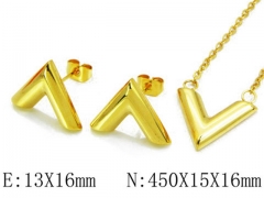 Stainless Steel Jewelry Wholesale - Stainless Steel Jewelry Sets - HY06S0845HKZ