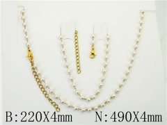 Stainless Steel Jewelry Wholesale - Stainless Steel Jewelry Sets - HY39S0516HIC