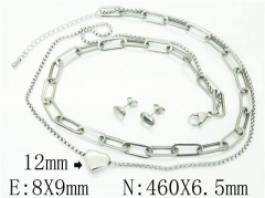 Stainless Steel Jewelry Wholesale - Stainless Steel Jewelry Sets - HY59S2227HJY