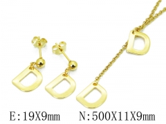 Stainless Steel Jewelry Wholesale - Stainless Steel Jewelry Sets - HY59S1590LLD